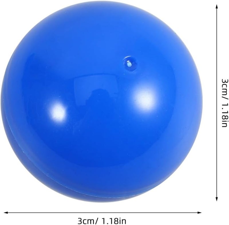 Cabilock 50pcs Plastic Bingo Balls: 3cm Raffle Balls Hollow Game Balls Lost Bingo Ball Replacements Great for Parties - Image 2